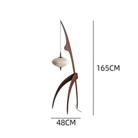 Lampadaire salon – Design Organique et Élégant pour Intérieur Contemporain ANNA MONICA