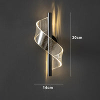 SPIKA – Applique Murale LED En Spirale Pour Chambre Et Intérieurs Modernes