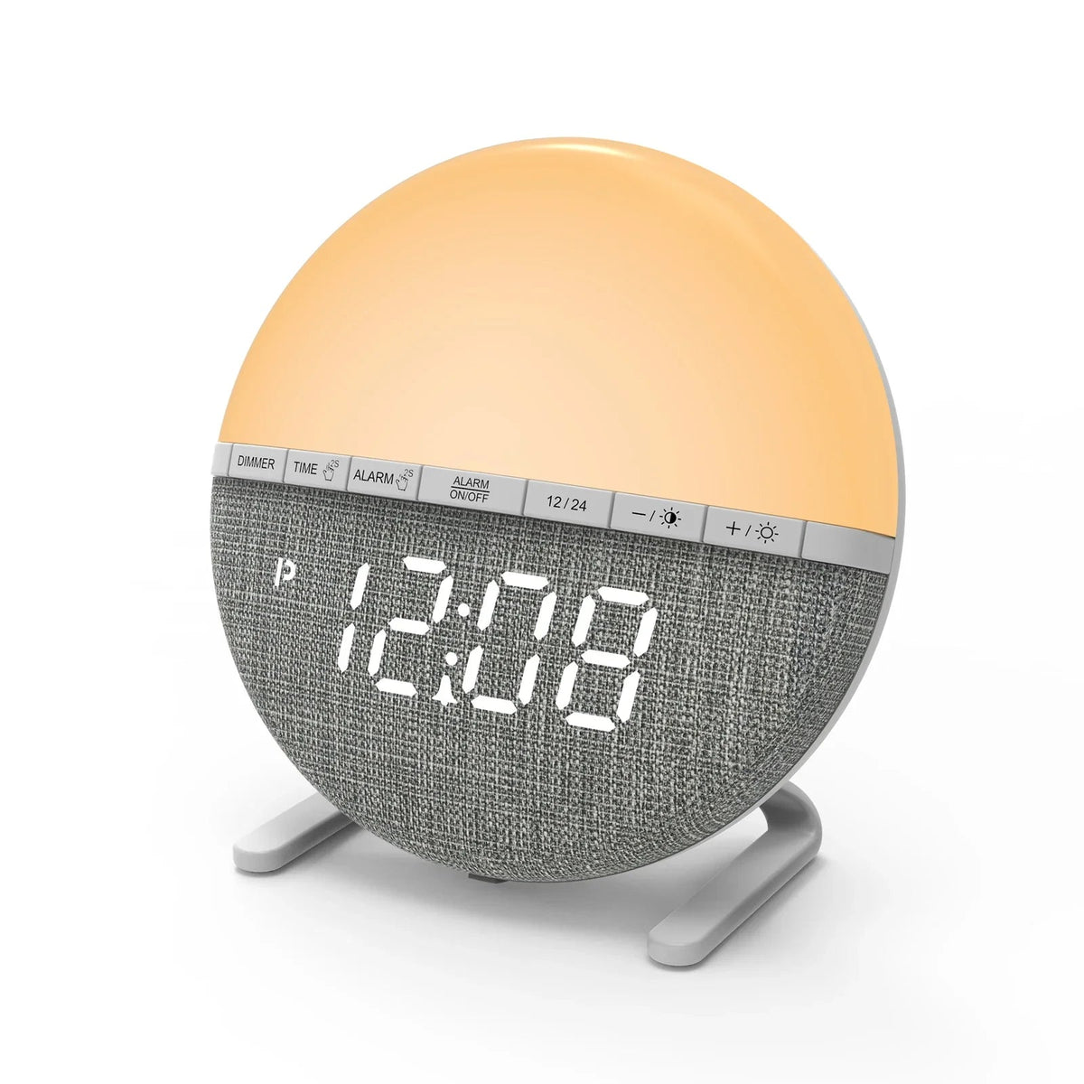 LUCENA - Simulateur d'Aube LED avec Sonneries Personnalisables Lumio™