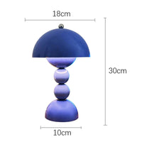 POPPY | Lampe vintage jaune USB au style rétro éclatant