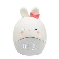 TICOUNY - Réveil LED Lapin avec Veilleuse Réglable Lumio™