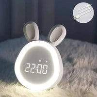 LAPINOVA - Réveil LED Lapin avec Commande Vocale Lumio™
