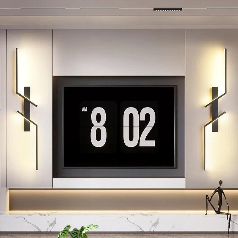 GEOMINA – Applique Murale LED Moderne pour Salon ou Chambre Lumio™