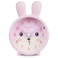 PINKINOU - Réveil Analogique Lapin avec Veilleuse Lumio™