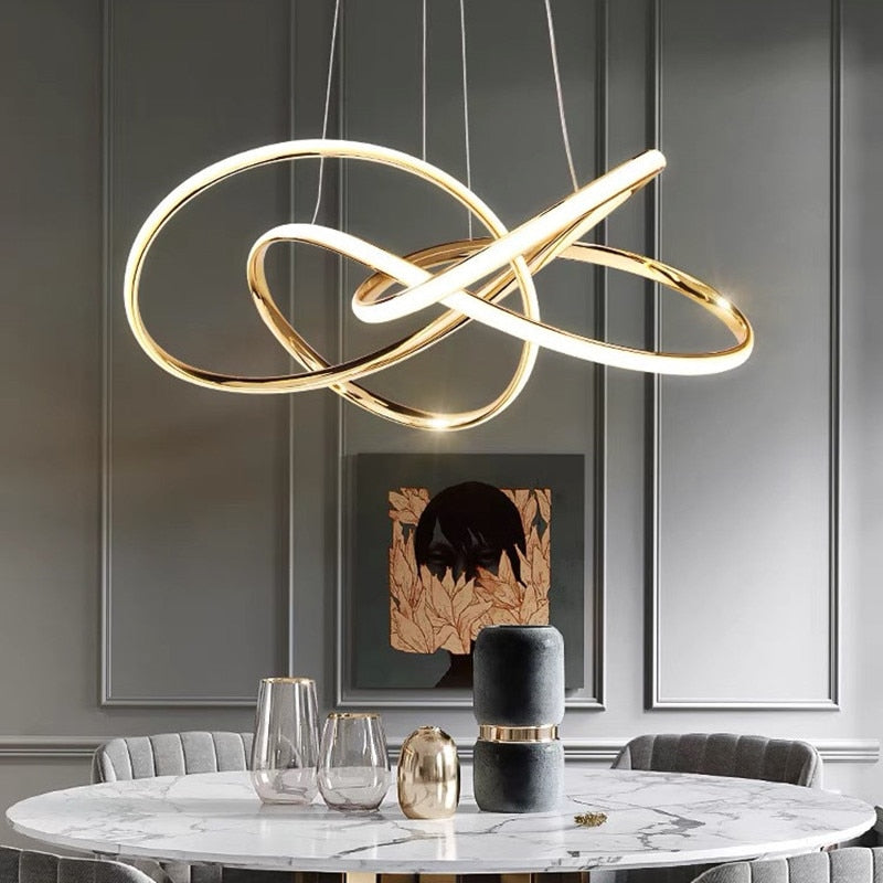 SPIRA – Lustre Art Déco Moderniste Lumio™
