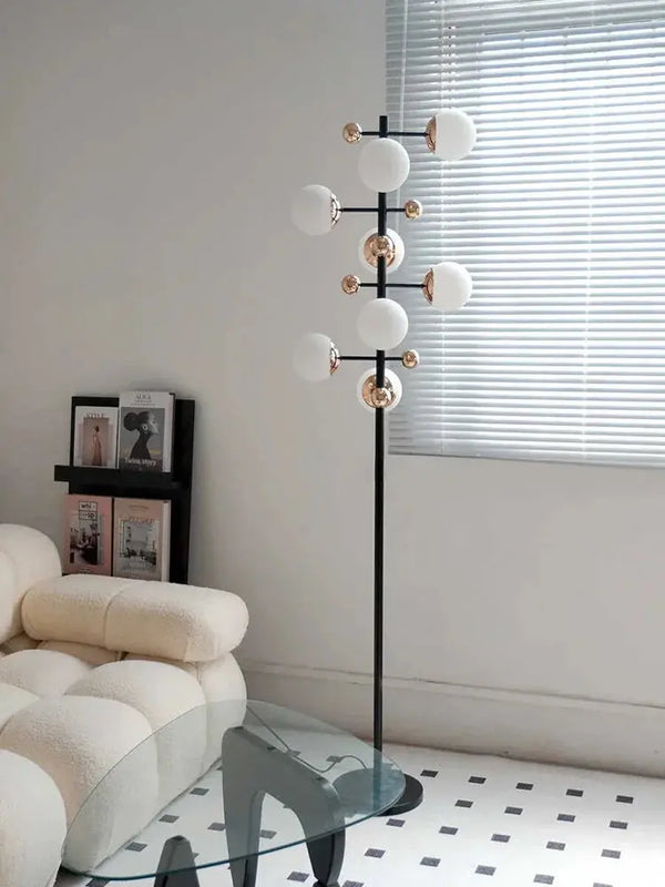 Lampadaire salon – Éclairage Sculptural et Contemporain pour Intérieur Haut de Gamme ANNA MONICA