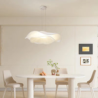 LINÉA - Suspension Luminaire Floral – Design Pétales Naturel et Moderne Lumio™