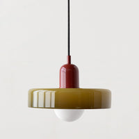 MELLAN – Lampe Suspendue en Verre Coloré au Design Artistique