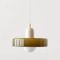 MELLAN – Lampe Suspendue en Verre Coloré au Design Artistique