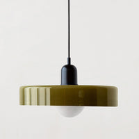 MELLAN – Lampe Suspendue en Verre Coloré au Design Artistique