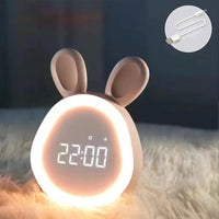LAPINOVA - Réveil LED Lapin avec Commande Vocale Lumio™