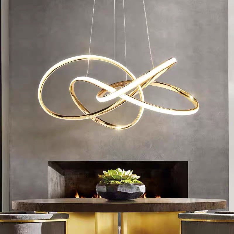 SPIRA – Lustre Art Déco Moderniste Lumio™