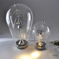 Lampe de Chevet Verre Vintage