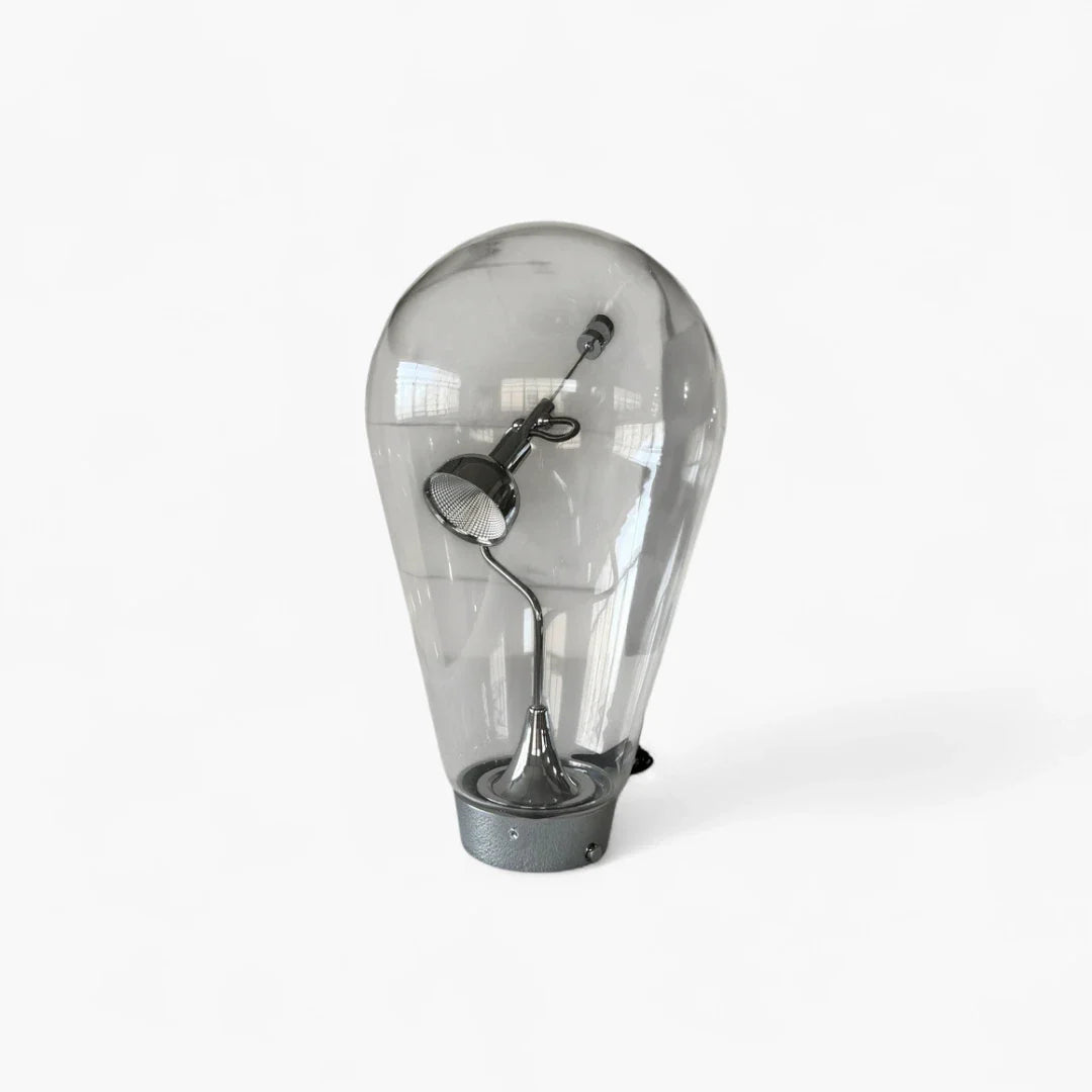 Lampe De Chevet En Verre Vintage maison-lampe-de-chevet