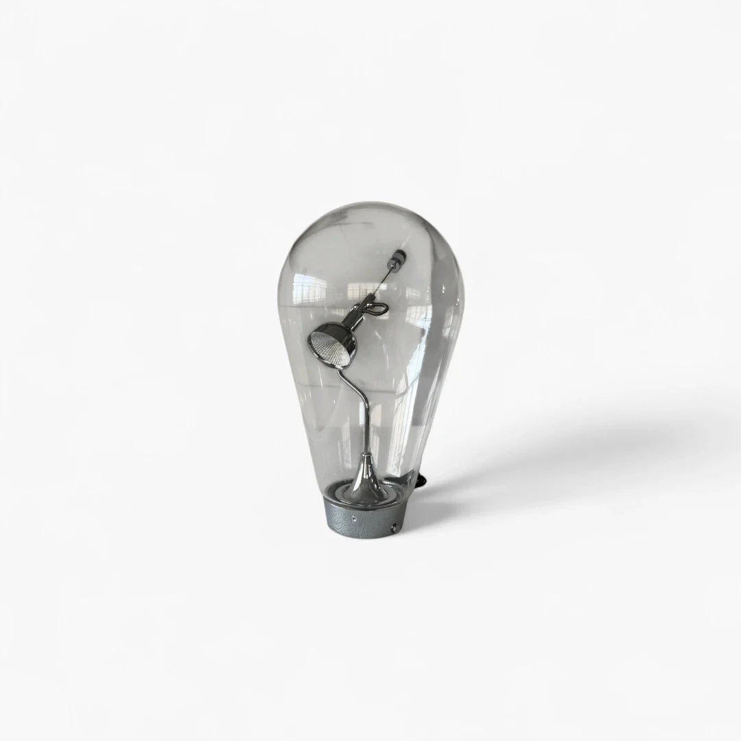 Lampe De Chevet En Verre Vintage maison-lampe-de-chevet