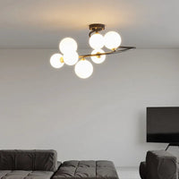 ELSA - Plafonnier Cuivre Irregulier – Luminaire Moderne Style Nordique Lumio™