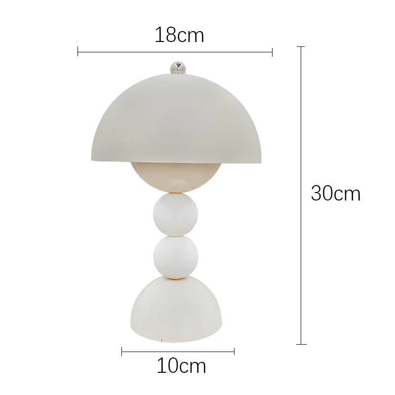 POPPY | Lampe vintage jaune USB au style rétro éclatant