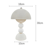 POPPY | Lampe vintage jaune USB au style rétro éclatant