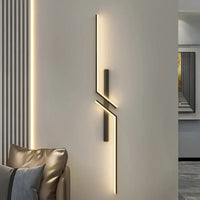 GEOMINA – Applique Murale LED Moderne pour Salon ou Chambre Lumio™