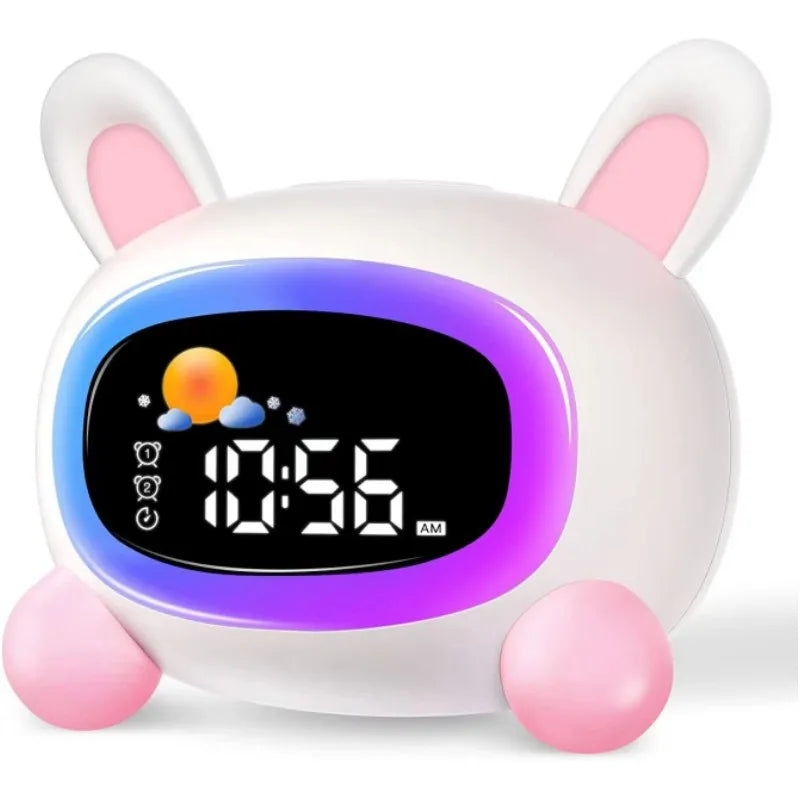 LUMIPET - Réveil Éducatif Enfant avec Affichage Digital et Aide au Sommeil Lumio™