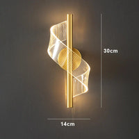 SPIKA – Applique Murale LED En Spirale Pour Chambre Et Intérieurs Modernes