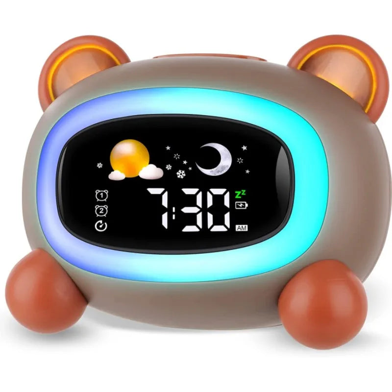 LUMIPET - Réveil Éducatif Enfant avec Affichage Digital et Aide au Sommeil Lumio™