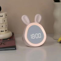 LAPINOVA - Réveil LED Lapin avec Commande Vocale Lumio™