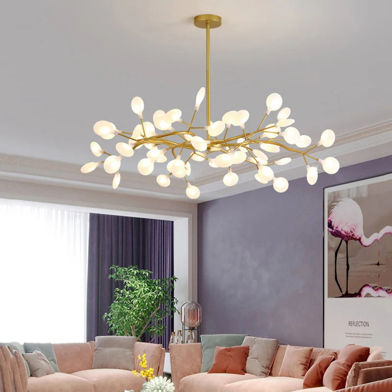 MONA - Suspension Moléculaire Noire – Design Contemporain & Éclairage LED Élégant Lumio™