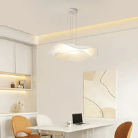 LINÉA - Suspension Luminaire Floral – Design Pétales Naturel et Moderne Lumio™