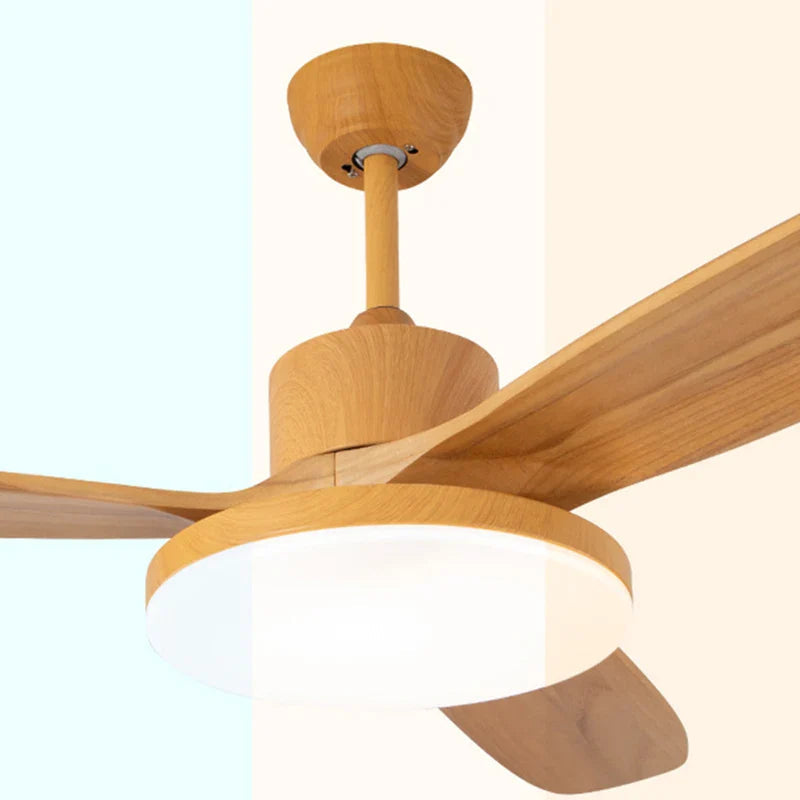 Ventilateur de Plafond LED | Design Bois & Télécommande Lumio™