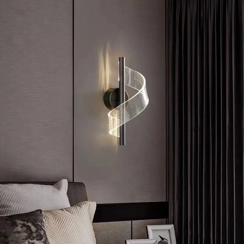 SPIKA – Applique Murale LED En Spirale Pour Chambre Et Intérieurs Modernes