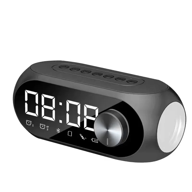 ARVA - Radio Réveil Bluetooth Design avec Écran LED et Musique