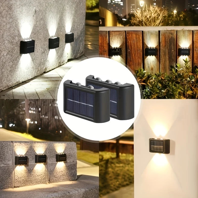 KITOU – Applique Murale Solaire Extérieure compacte avec Détecteur de Mouvement