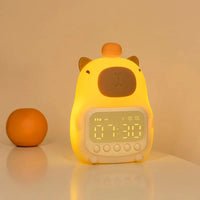 CAPYLIGHT - Réveil LED Capybara avec Veilleuse Tactile Lumio™