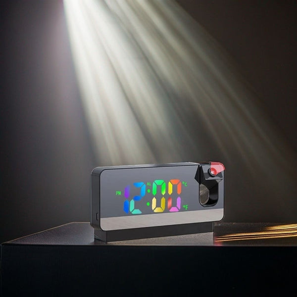 CELIORA - Réveil Projecteur 180° Multifonctions LED Lumio™