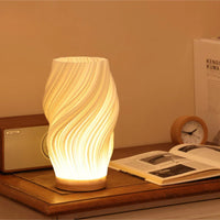 RONA - Lampe de table LED Moderne en Verre et Acier Lumio™