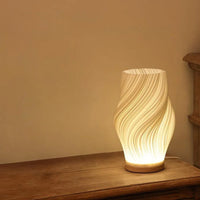 RONA - Lampe de table LED Moderne en Verre et Acier Lumio™