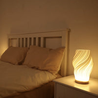 RONA - Lampe de table LED Moderne en Verre et Acier Lumio™