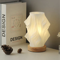 RONA - Lampe de table LED Moderne en Verre et Acier Lumio™