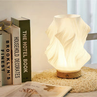 RONA - Lampe de table LED Moderne en Verre et Acier Lumio™