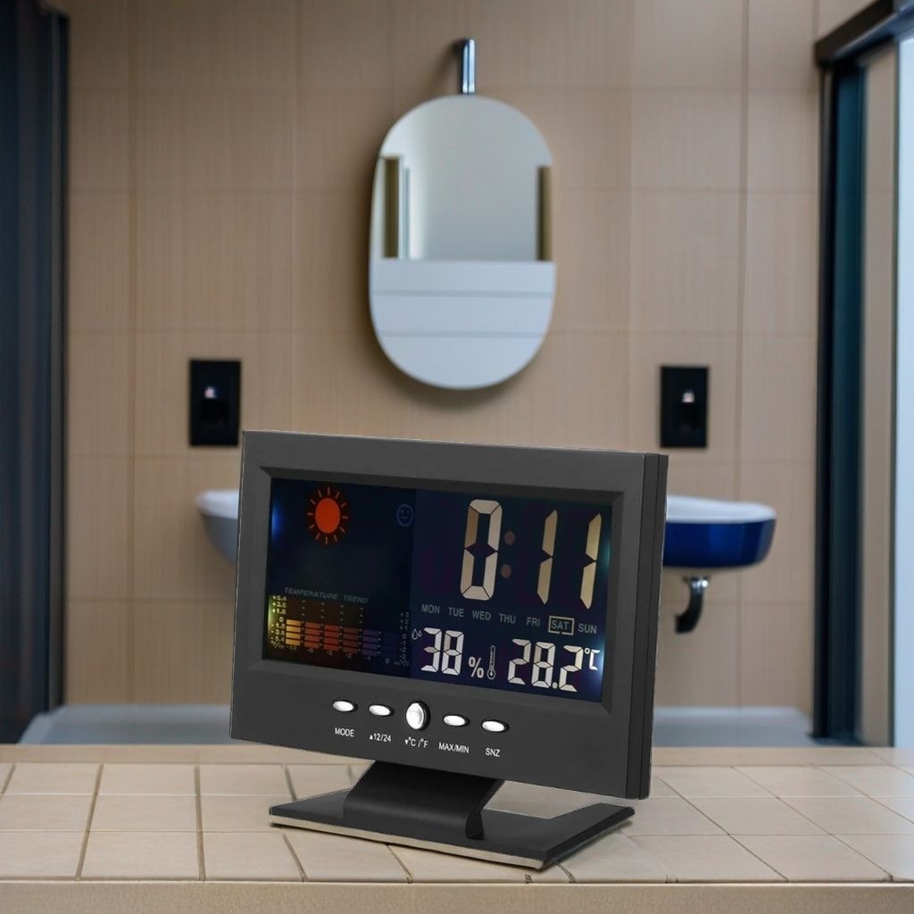 VENORA - Station Météo Réveil avec Prévisions