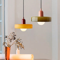 MELLAN – Lampe Suspendue en Verre Coloré au Design Artistique