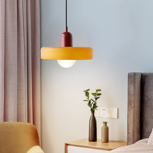 MELLAN – Lampe Suspendue en Verre Coloré au Design Artistique