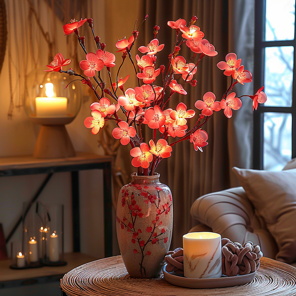 Guirlande Lumineuse Branche d’Olivier | Naturelle & Féerique