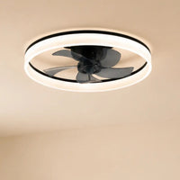 Plafonnier Ventilateur Silencieux Design Contemporain LED