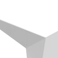 Applique murale origami noire créant une ombre graphique sur un mur clair