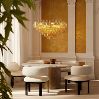 Lustre Cascade Moderne Aurora pour Salle à Manger