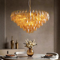 Lustre Cascade Moderne Aurora pour Salle à Manger