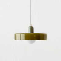 MELLAN – Lampe Suspendue en Verre Coloré au Design Artistique