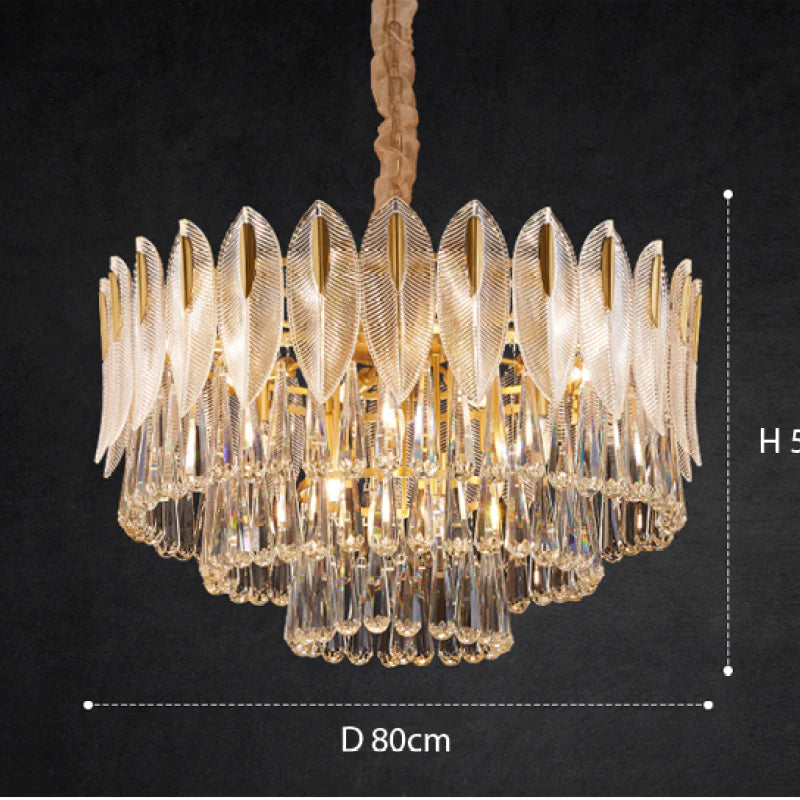 SUSO – Suspension en Cristal Élégante et Raffinée Lumio™